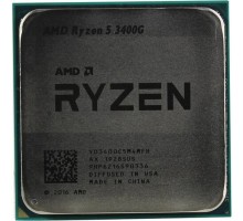 CPU AMD Ryzen 5 3400G OEM (YD3400C5M4MFH) {3.7GHz up to 4.2GHz/4x512Kb+4Mb, 4C/8T, Picasso, 12nm, 65W, Radeon Vega 11 1400MHz, unlocked, AM4}
