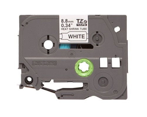 [Расходные материалы] Brother HSE-221 Трубка термоусадочная 8,8 мм x 1,5 м черный на белом фоне (HSE221)