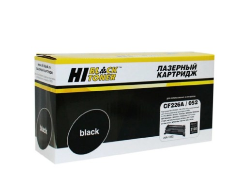 [Расходные материалы] Hi-Black CF226A/Canon 052 Картридж для HP LJ Pro M402/M426/LBP-212dw/214dw, 3,1K