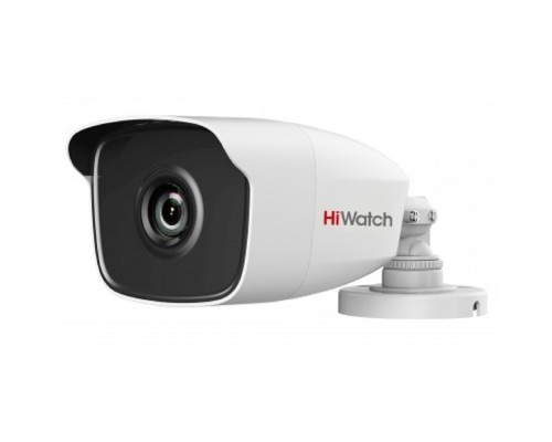 [Видеонаблюдение] HiWatch DS-T220 (2.8 mm) Камера видеонаблюдения 2.8-2.8мм HD TVI цветная корп.:белый