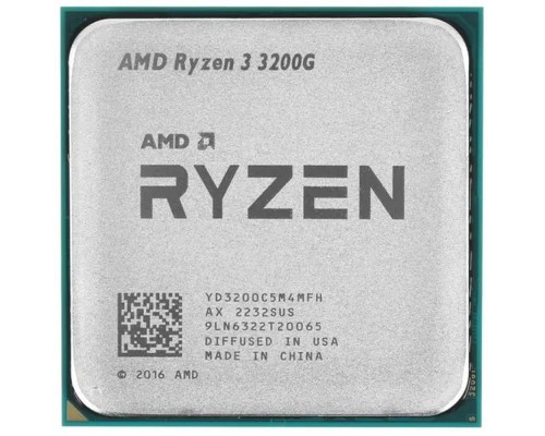 [Процессор] CPU AMD Ryzen 3 3200G OEM  (YD3200C5M4MFH) {3.6GHz/Radeon Vega 8 AM4}