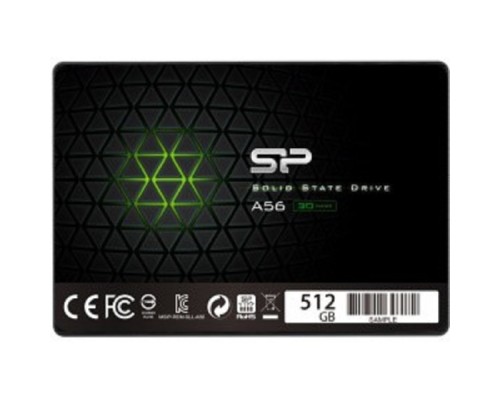 [накопитель] Silicon Power SSD 512Gb A56 SP512GBSS3A56A25 {SATA3.0, 7mm}