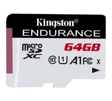 Micro SecureDigital 64Gb Kingston SDCE/64GB {MicroSDHC Endurance Flash Memory Card}