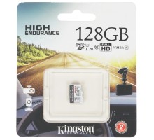 Micro SecureDigital 128Gb Kingston SDCE/128GB {MicroSDHC Endurance Flash Memory Card}