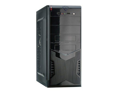 [Корпуса] Exegate EX280387RUS Корпус Miditower Exegate CP-604 Black, ATX, <CP400W, 80mm>, 2*USB, Audio