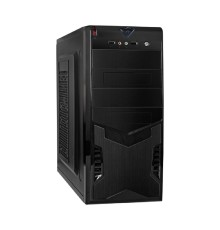 Exegate EX280388RUS Корпус Miditower Exegate CP-604 Black, ATX, <CP450W, 80mm>, 2*USB, Audio