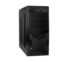Exegate EX280385RUS Корпус Miditower Exegate CP-604 Black, ATX, <без БП>, 2*USB, Audio