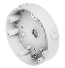 DAHUA DH-PFA138 Монтажная коробка, алюминий, влагозащита, для купольных видеокамер, 2 кабельных ввода, страховочный трос с карабином