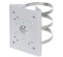 DAHUA DH-PFA150 Крепление на столб, нержавеющая сталь, для цилиндрических видеокамер и PTZ-видеокамер