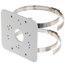 DAHUA DH-PFA152-E Крепление на столб, алюминий и нержавеющая сталь, для любых видеокамер Dahua (совместимость с монтажными коробками)