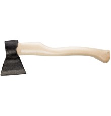 Топор кованый ИЖ с округлым лезвием и деревянной рукояткой, 0.6кг [2072-06] [4630001880095]