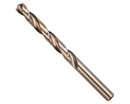 [Буры,сверла,долото] Сверло по металлу КОБАЛЬТ, сталь Р6М5К5, класс А, ЗУБР 