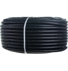 ЭРА Б0036825 Трубы гофр ПНД GOFR-20-100-HD  (черный) d 20мм с зонд. легкая 100м
