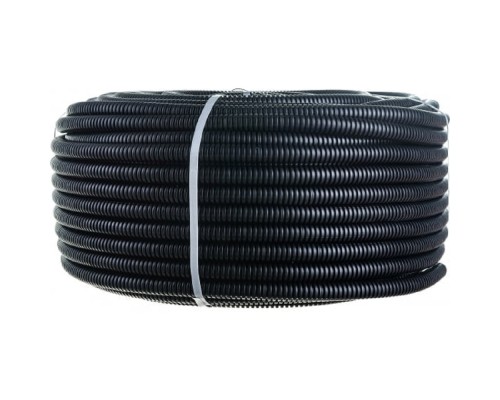 [ЭРА Трубы гофрированные ПВХ] ЭРА Б0036825 Трубы гофр ПНД GOFR-20-100-HD  (черный) d 20мм с зонд. легкая 100м