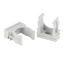 ЭРА Б0020035 Крепеж-клипса CLIP-16 (серый) для трубы d 16мм