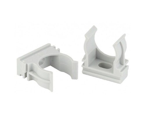 [ЭРА Изделия монтажные для пластиковых и металличес] ЭРА Б0020123 Крепеж-клипса CLIP-20 (серый) для трубы d 20мм