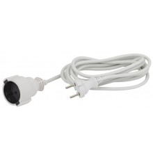 ЭРА Б0039820 Удлинитель UX(6)-1-5m без заземл, 1гн, 5м, ПВС, 2x0.75мм2, 6А