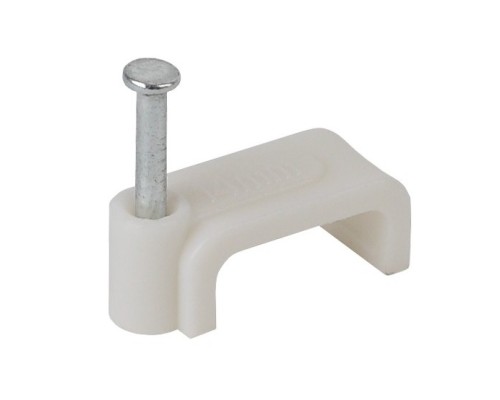 [ЭРА Хомуты] Эра Б0038905 SP-6 Скоба 6мм плоская пластиковая (50шт) 