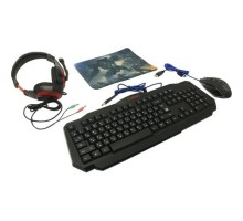 Defender Игровой набор Target MKP-350 [52350] {мышь+клавиатура+гарнитура+ков.}