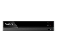 Falcon Eye FE-MHD2216 16 канальный 5 в 1 регистратор: запись 16кан 5Мп Lite*12k/с; 1080P*15k/с; 720P*25k/с; Н.264/H.265/H265+; HDMI, VGA, SATA*2 (до 10TB HDD), 2 USB; Аудио 1/1