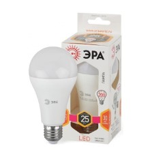 ЭРА Б0035334 Лампочка светодиодная STD LED A65-25W-827-E27 E27 / Е27 25Вт груша теплый белый свет 