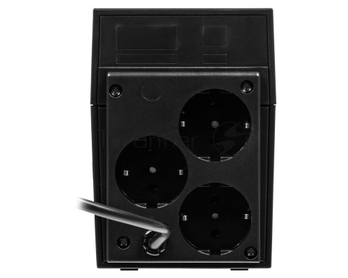 Источник бесперебойного питания Powercom Raptor RPT-800A EURO 480Вт 800ВА черный