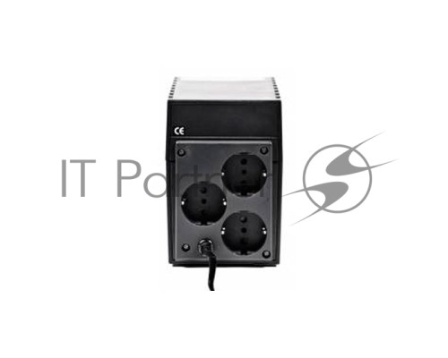 Источник бесперебойного питания Powercom Raptor RPT-800A EURO 480Вт 800ВА черный