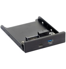Exegate EX280447RUS Планка USB на переднюю панель Exegate U3H-617, 3,5