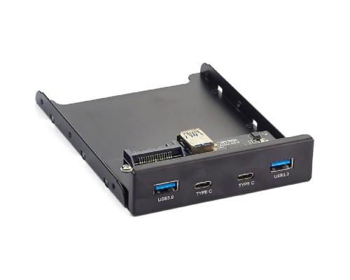 [Контроллер] Exegate EX280448RUS Планка USB на переднюю панель Exegate U3H-619, 3,5