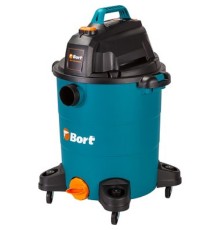 Bort Пылесос для сухой и влажной уборки BSS-1530-Premium {30 л; 1500 Вт; 23 кПа; Пылесос для влажной уборки ; 5,6 кг; набор аксессуаров 16 шт} [93723460]