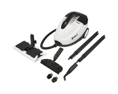 [Пылесосы] Bort Пароочиститель BDR-2300-R {2100 Вт; 4 бар; 143 °С; 1500 мл;набор аксессуаров 14 шт} [93722609]