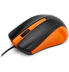Exegate EX280437RUS Мышь Exegate SH-9030BO <black+orange, optical, 3btn/scroll, 1200dpi, USB>