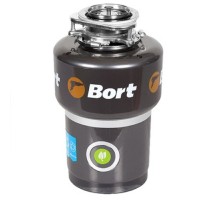 Bort Измельчитель пищевых отходов TITAN 5000 {560 Вт;  5,2 кг/мин; 3200 об/мин; 1400 мл; Нержавеющая сталь; набор аксессуаров 4 шт} [91275783]