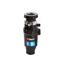 Bort Измельчитель пищевых отходов MASTER ECO {390 Вт; 3,2 кг/мин; 2600 об/мин; 1000 мл; Металл ; набор аксессуаров 4 шт} [1275752]