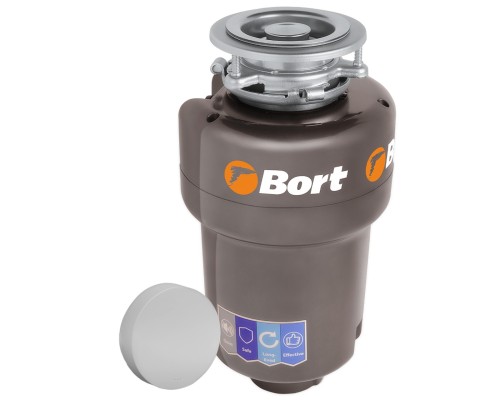 [Блендер] Bort Измельчитель пищевых отходов TITAN MAX Power (FULLCONTROL) {Мощность л.с. 1 ; Мощность 780 Вт; Производительность 5,2 кг/мин; Скорость холостого хода 3500 об/мин;  Металл} [3410266]