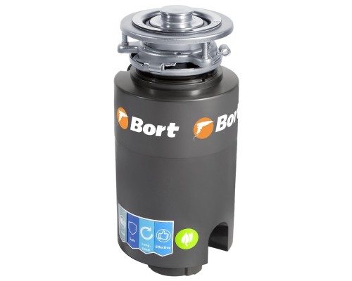 [Блендер] Bort Измельчитель пищевых отходов TITAN 4000 (Control) {Мощность л.с. 0,75 ; 560 Вт; 4,2 кг/мин; 3200 об/мин; 1400 мл; Металл ;набор аксессуаров 5 шт} [93410242]