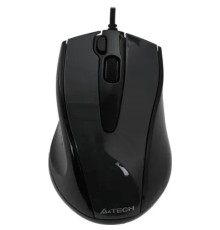 A-4Tech Мышь V-Track Padless N-500FS black optical (1000dpi) silent USB [1146039]