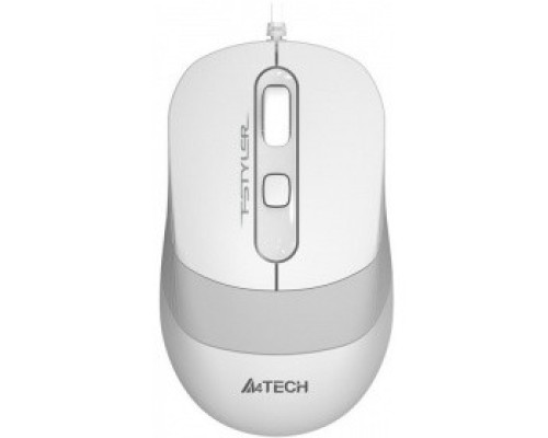 [Мышь] A-4Tech Мышь FStyler FM10 WHITE белый/серый оптическая (1000dpi) USB [1147676]