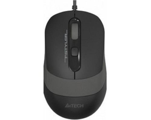 [Мышь] A-4Tech Мышь Fstyler FM10 GREY черный/серый оптическая (1000dpi) USB [1147673]