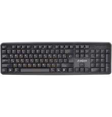 Exegate EX279940RUS Клавиатура Exegate LY-331L, <USB, шнур 2м, черная,  104кл, Enter большой>, OEM