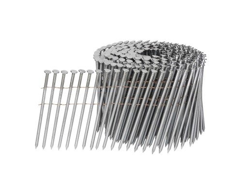 [Пневматическое оборудование] FUBAG Гвозди барабанные для N70C_2.50x65 мм_кольцевая накатка_9000 шт. [140176]