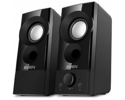 [Колонки] SVEN 357 черный {Питание через USB-порт ПК, ноутбука или адаптер DC 5V}