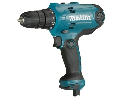 [Дрель, Шуруповерт] Makita DF0300 Дрель [DF0300] { 320Вт,БЗП-10мм,0-450 -1500обм,1.2кг,кор }