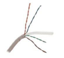 Cablexpert [UPC-6004-SOL] Кабель UTP кат.6, 4 пары, 0.57mm CCA одножильный серый (305м) 