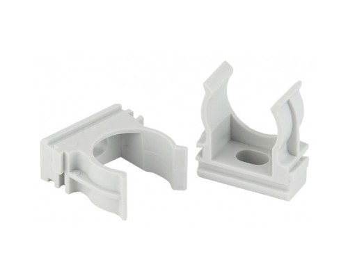 [ЭРА Изделия монтажные для пластиковых и металличес] ЭРА Б0039111 Крепеж-клипса CLIP-40 (серый) для трубы d 40мм