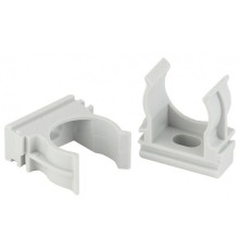 ЭРА Б0039112 Крепеж-клипса CLIP-50 (серый) для трубы d 50мм