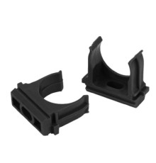 ЭРА Б0044177 Крепеж-клипса CLIP-25-B (черный) для трубы d 25мм