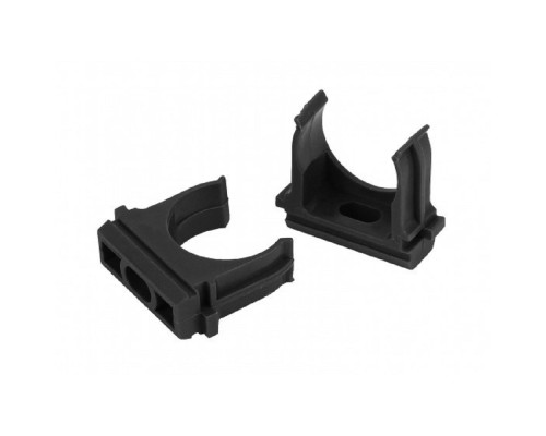 [ЭРА Изделия монтажные для пластиковых и металличес] ЭРА Б0044178 Крепеж-клипса CLIP-32-B (черный) для трубы d 32мм