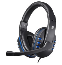 Defender Warhead G-160 черный+синий, кабель 2,5 м [64118]