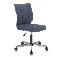 Бюрократ CH-330M/LT-27 без подлокотников темно-синий крестовина металл (1140648)